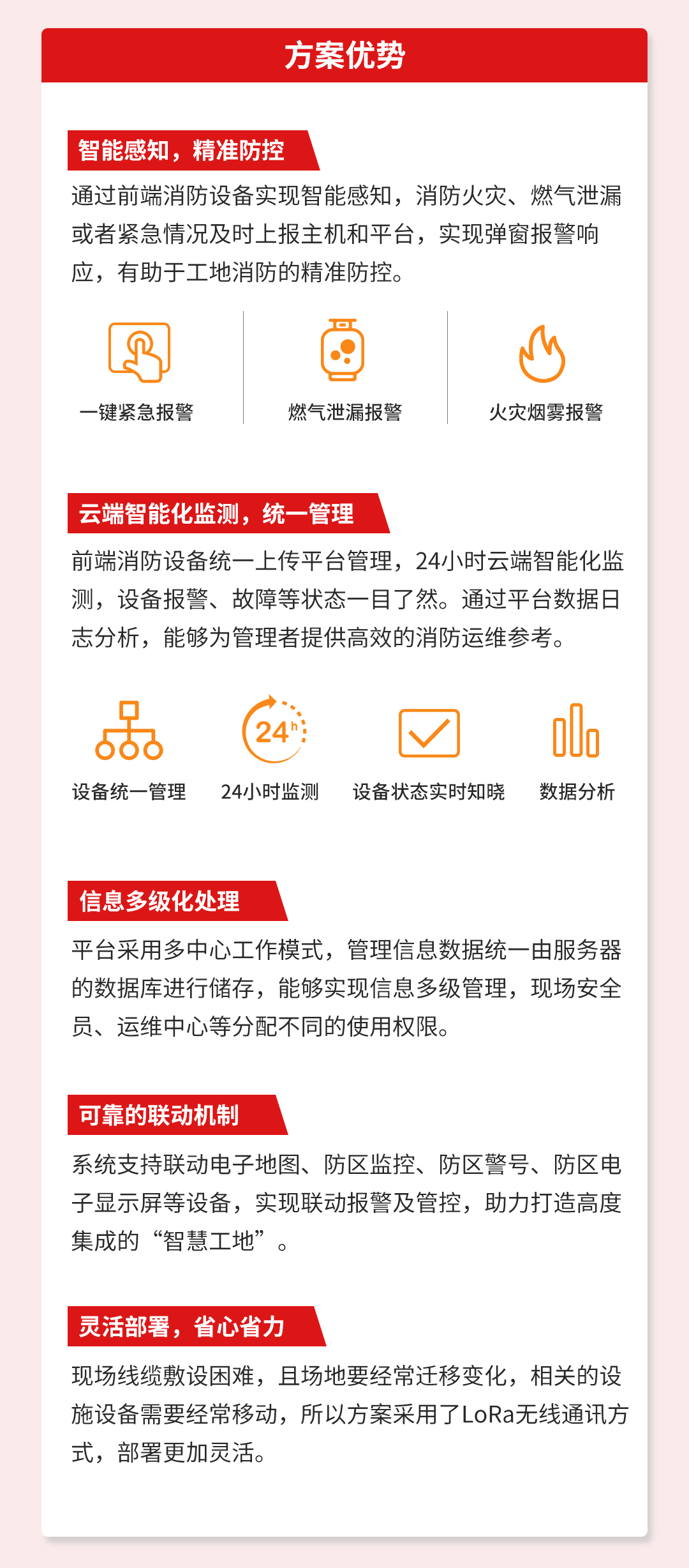 艾礼安智慧工地消防报警解决方案