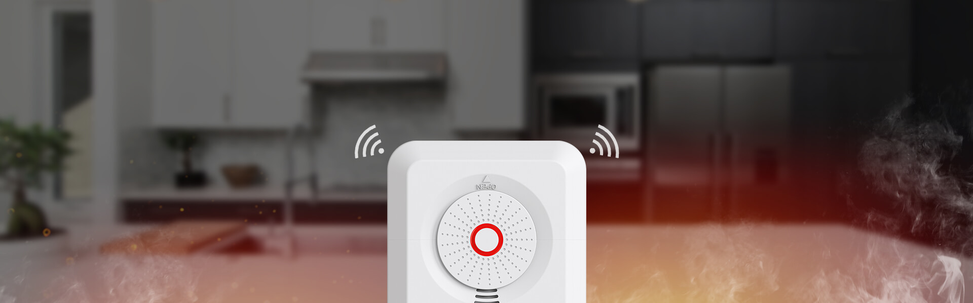 JA-5198A(NB-IoT)火灾烟雾探测器 JA-5198A(NB-IoT)火灾烟雾探测器