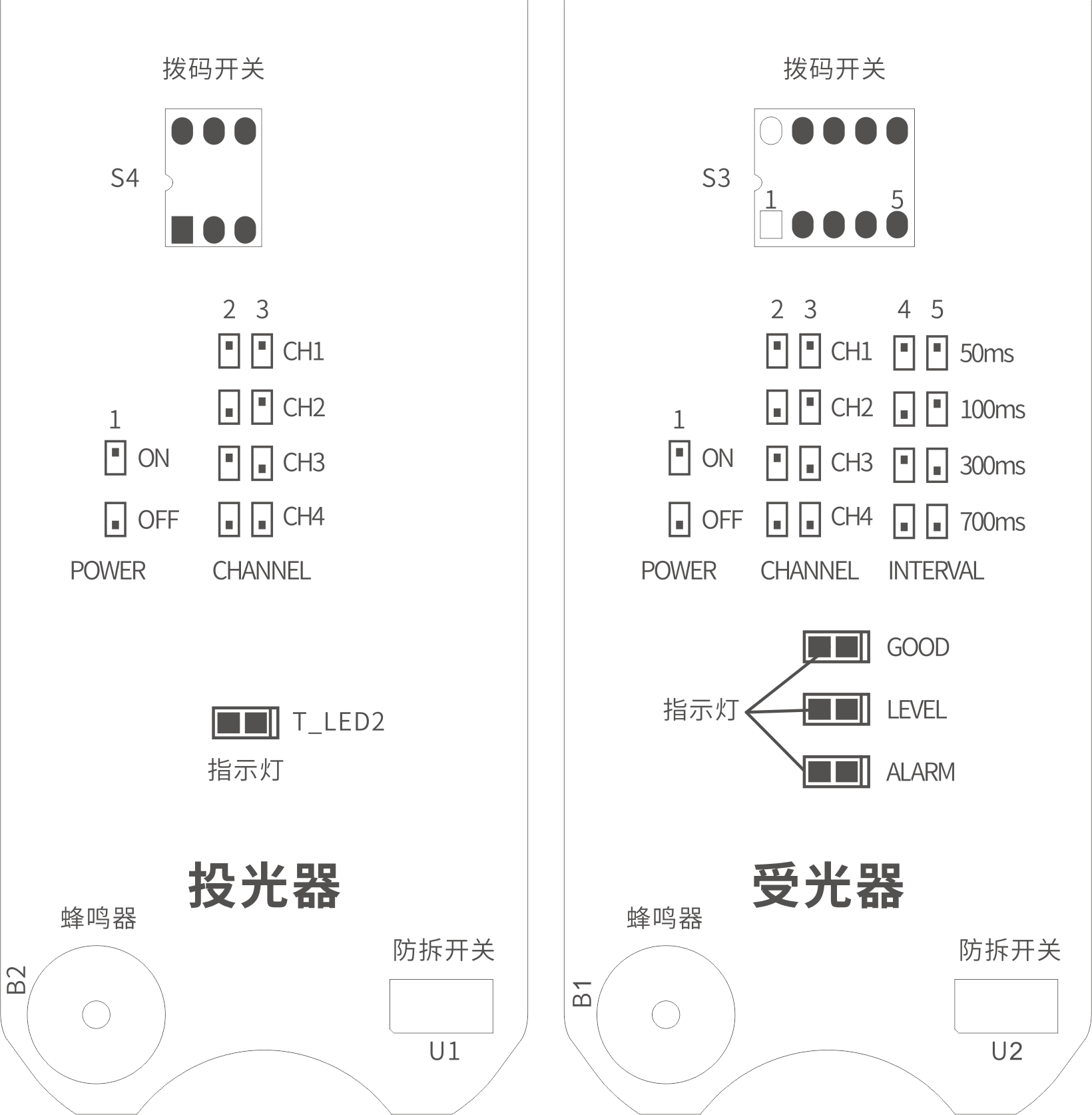 ABE-I系列三光束无线对射使用说明书