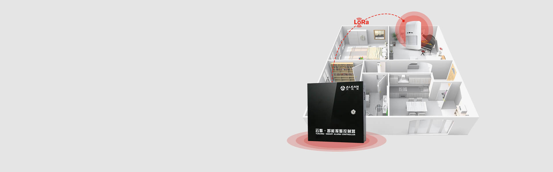 EAP-150XT广角红外探测器(LoRa版) EAP-150XT广角红外探测器(LoRa版)