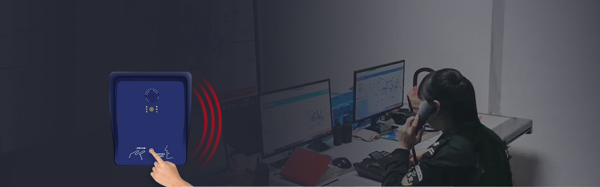 ASA-560:可视对讲一键报警箱 ASA-560:可视对讲一键报警箱