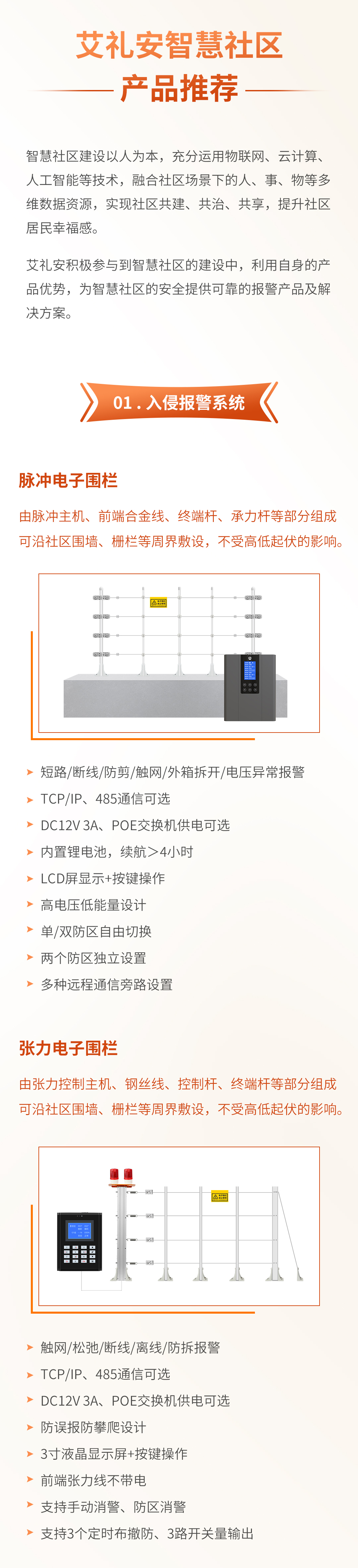 智慧社区中的报警系统要求