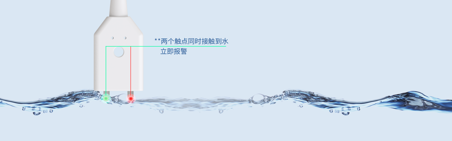 智能水浸探测器:PS-850(有线) 智能水浸探测器:PS-850(有线)