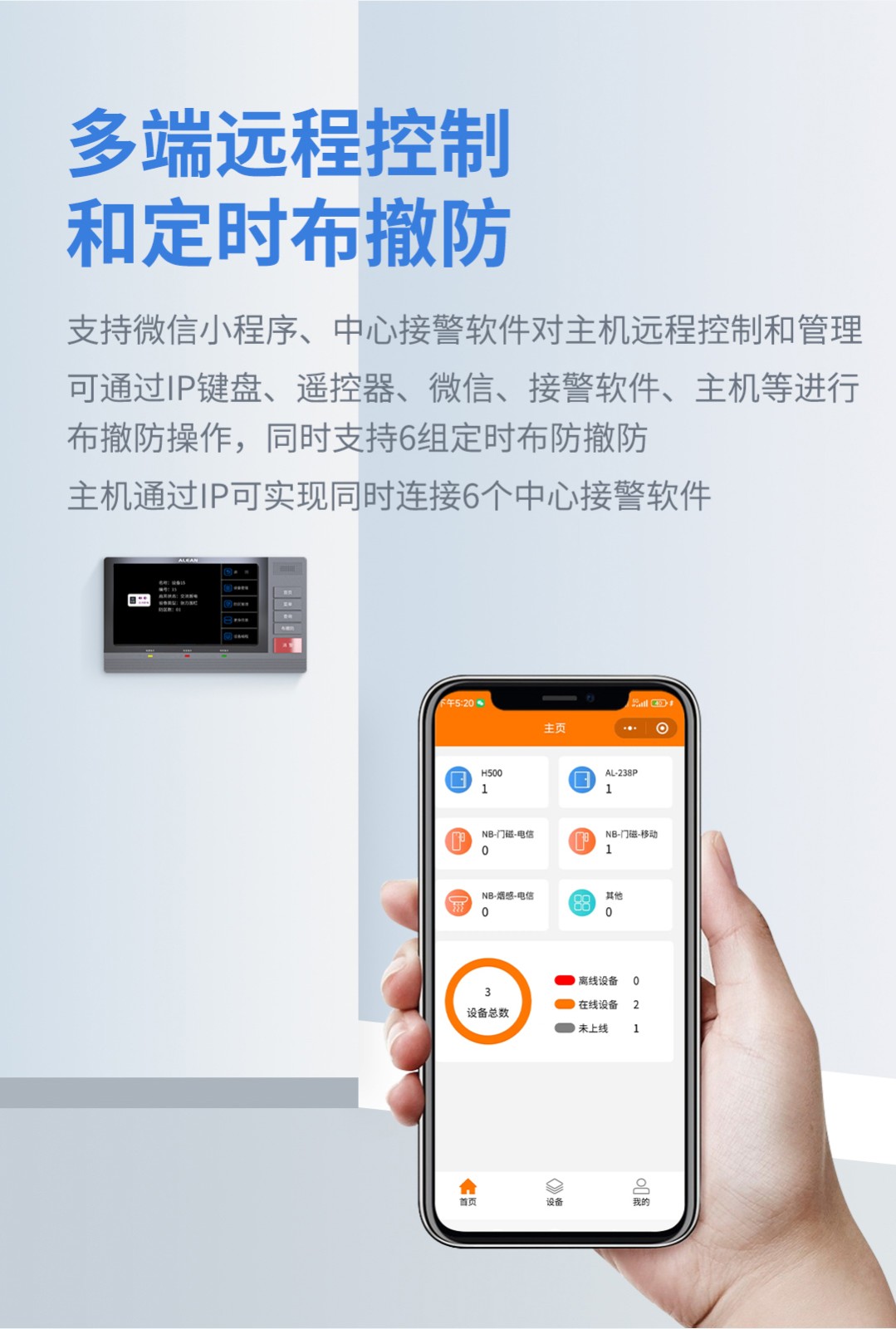 艾礼安数字融合报警智慧终端