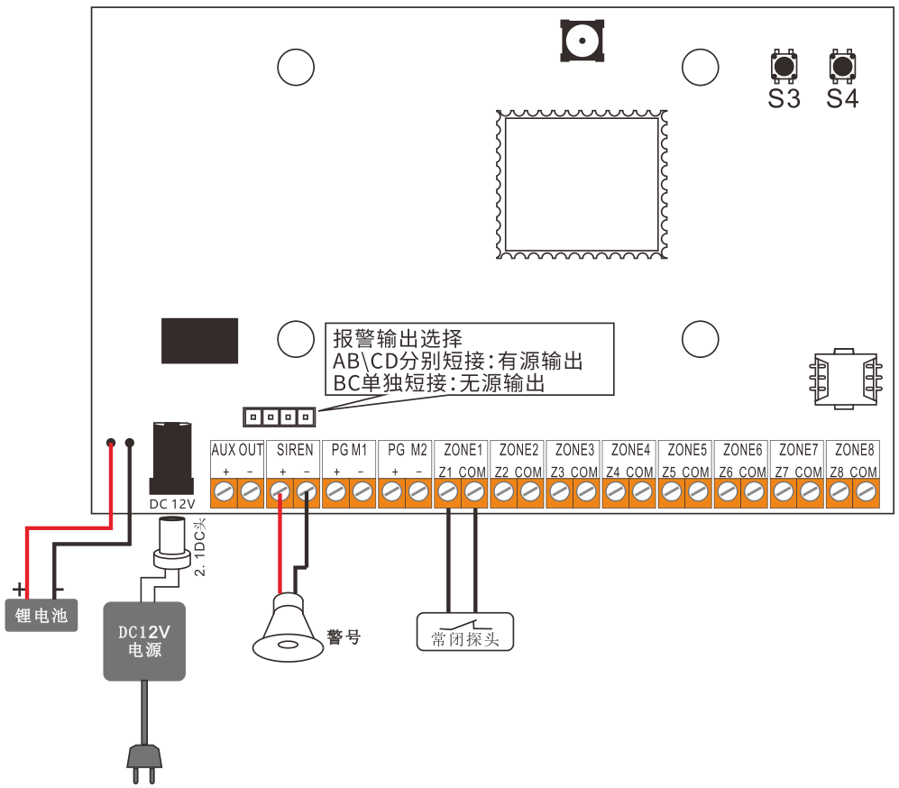 4G智能报警主机 编程使用手册