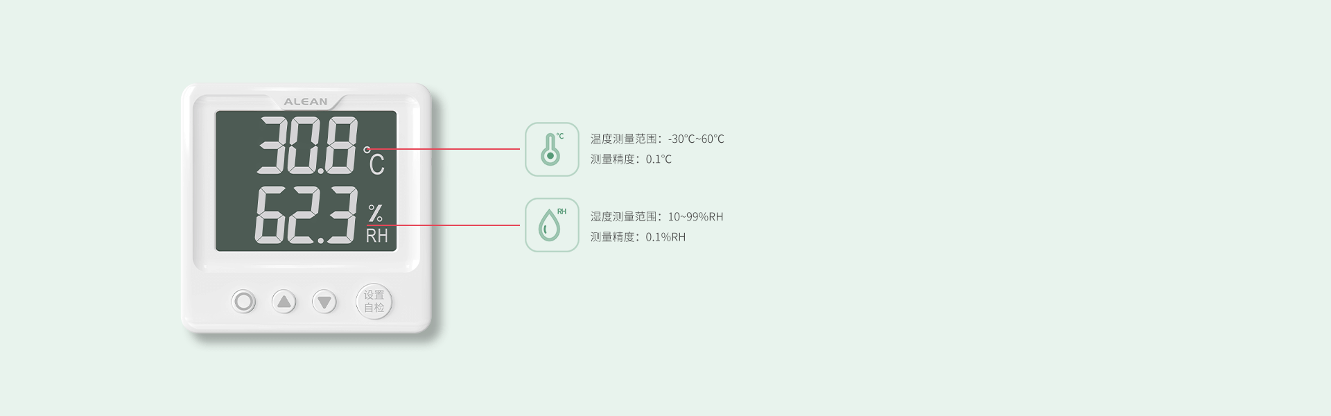 智能温湿度探测器:PS-860（4G）