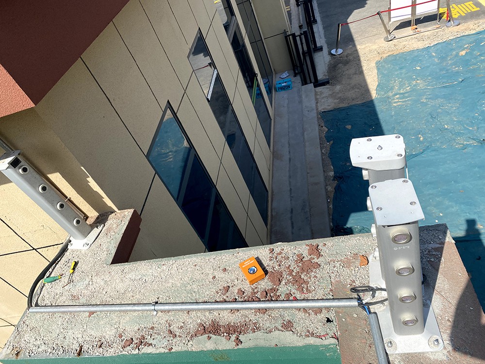 河南武警某部|周界激光对射